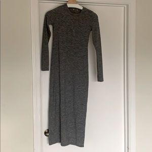 Aritzia Wilfred Free body con gray dress size xs